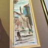 Framed Pastel Art 'Old Jerusalem' (BSMT)