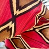 Vintage Woven Navajo Geometric Rug 36x52