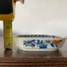 Vintage Japanese Painted Trinket Or Soap Dish (NH)