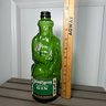 Cool Vintage Poland Spring Distilled Gin Green Glass Bottle (HW)