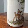 Adorable Vintage Walt Disney Bambi Ceramic Pitcher (HW)