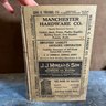 Lot Of Five Vintage Manchester, New Hampshire Directory Books, 1924-37 (EF) (LR3)