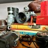 WOW! Vintage LEICA DRP Ernst Leitz Wetzlar Camera W LOADS Of Accessories, Lenses, Filters, Bags, Etc (b1)
