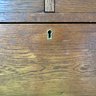 Vintage 5 Drawer Wooden Dresser, Farmhouse Primitive Dresser (b1)