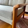 Lot 1 Of 2! Gorgeous Danish Modern 2-Seater Sofa Chair, MCM Style, Excellent Condition