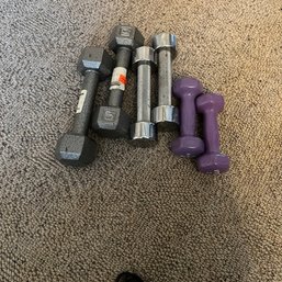 Hand Weights (Dining Room)