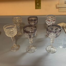 Collection Of Crystal Goblets (Garage)