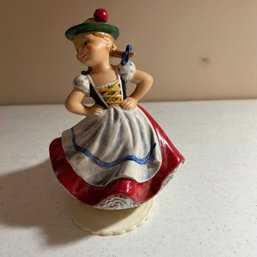 Beautiful Musical Twirling Hummel In Great Working Condition (Living Rm)
