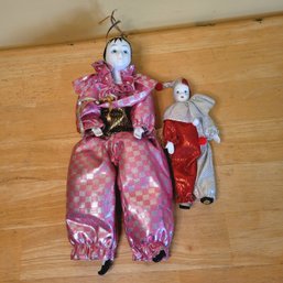 Gambina Doll And Jester Doll