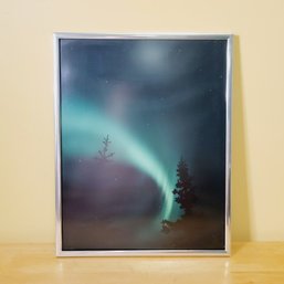 Framed Photo Of The Northern Lights