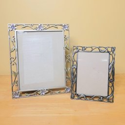 Set Of 2 Silver Colored Frames