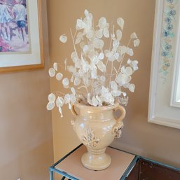Decorative Vase With Paper Florals (Dining Room)