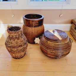 Grain Baskets And Jug (Dining Room)
