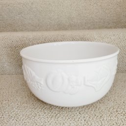 Large White Ceramic Fruit/vegetables Bowl (Dining Room)