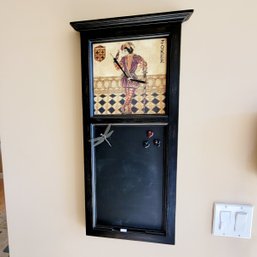 Joker Clock And Chalkboard (Kitchen)