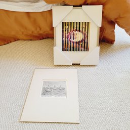 Margaret Kilburn Signed Pencil Etching And Kinopic Art By Amaro (Upstairs Bedroom)