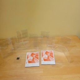 Lot Of Clear Lucite Frames