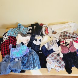 Large Lot Of BabyToddler Clothes - 18m To 2T. Baby Gap, Children's Place, Levi's And More