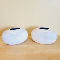Set Of 2 Haeger Vases From 1986