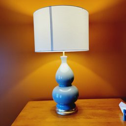 Blue Table Lamp (Upstairs Bedroom)