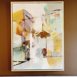Abstract Art Framed Canvas Print (Upstairs Bedroom)