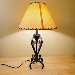 Wrought Iron Or Cast Iron Decorative Lamp