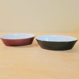 Set Of 2 Hall Stoneware Crocks