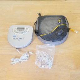 Aiwa Portable CD Player And Case Logic Case