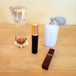 Vintage Perfume Atomizer And Samples