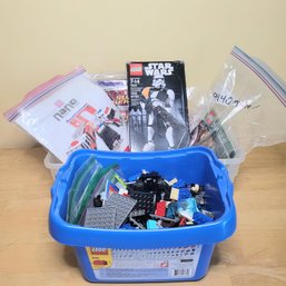 Small Lego Lot And Lots Of Lego Manuals