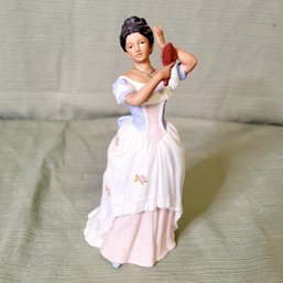 Vintage Homco Porcelain Figurine Victorian Anna Marie