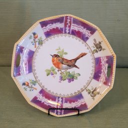 Decorative Bird Plate From Germany