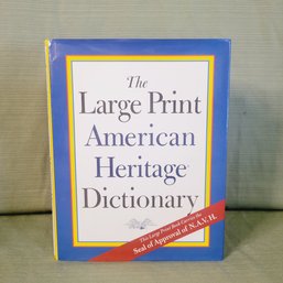 Large Print America Heritage Dictionary
