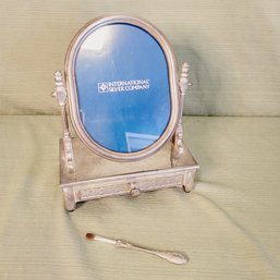 International Silver Company Vanity Mirror/frame