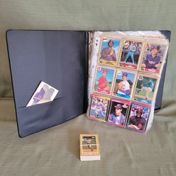 Over 450 Baseball Cards Plus Topps Bubble Gum Cards, Puzzle Pieces And Stickers