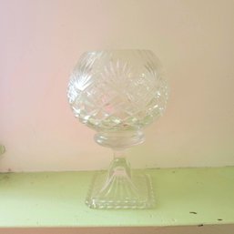 Cut Glass Footed Bowl (Downstairs Bedroom)