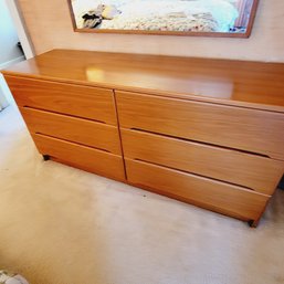 Modern Danish Wooden 6 Drawer Dresser (Master Bedroom)