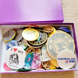 Box Of Pins Some Vintage