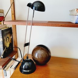 Desk Lamp And Mini Trash Can (Upstairs Den)