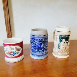 French And German Steins