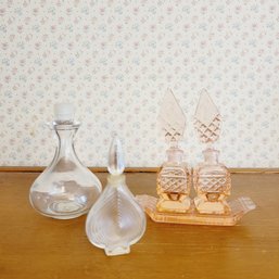 Vintage Mini Perfume Bottles (Dining Room)