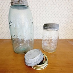 Vintage Glass Jars (Dining Room)