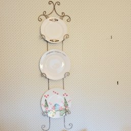 Plate Hanger And Plates (Dining Room)