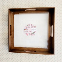 Framed Needlepoint (Dining Room)