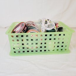 Tote Of Shoe Care Products