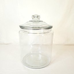Large Glass Biscotti Jar