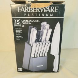 Farberware Stainless Steel Cutlery 15 Piece Set. New!
