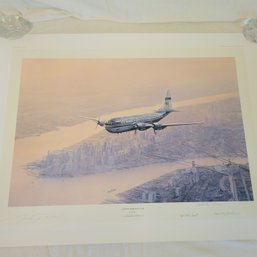 Pan Am Clipper Morning Star By  Robert Taylor SIGNED BY PILOTS
