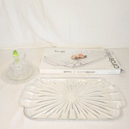 Circleware 15' Rectangle Server And Cruet With Dish