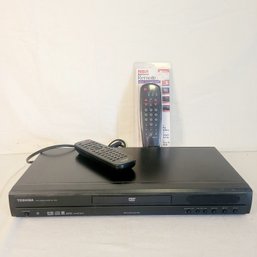 Toshiba DVD Player With Additional Universal Remote